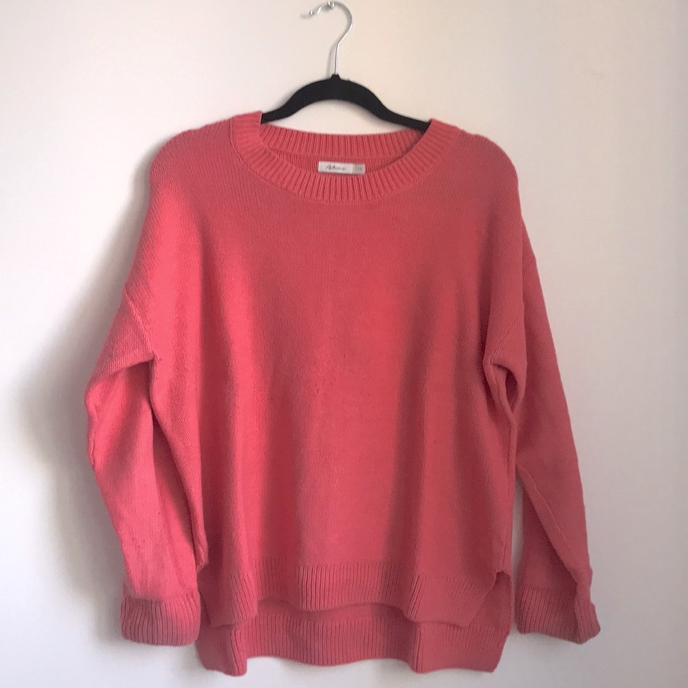 Knit cotton sweater